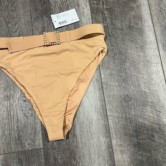 We Wore What Emily Belted High Wasted Bikini Bottoms - Picture 3 of 13